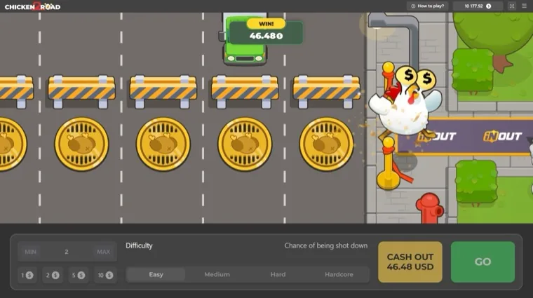 Chicken Road gameplay